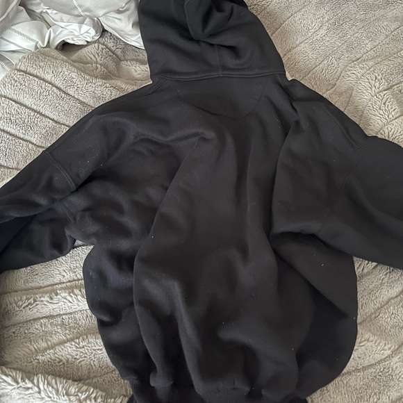 Black VLTN Hoodie Bodysuit - Picture 5 of 8